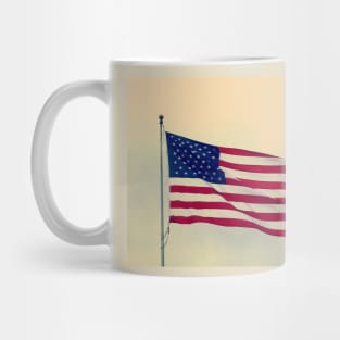 American Flag Mug